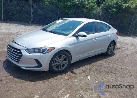 2018 Hyundai Elantra Sel from USA, damaged, VIN 5NPD84LF3JH374205